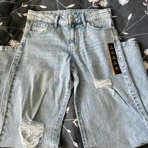 NWT wide leg girls jeans
